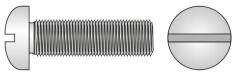 Rocast Surub Cap Bombat Crestat 85 Otel Gr. 4.8 Zincat-M5 X 8 (0085458S)