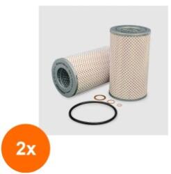 Donaldson Set 2 x Filtru Ulei P554925, Lungime 195 mm, Diam. Ext. 115 mm, Diam. Int. 58, 5 mm, Finetea 40 , Donaldson (RAJ-2xP554925)