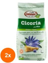 Caffé Salomoni Set 2 x Bautura din Cicoare BIO, 0% Cofeina, 500 g, Salomoni Cafe