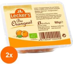 Lecker's Set 2 x Coaja de Portocale Bio, Lecker’s, 100 g