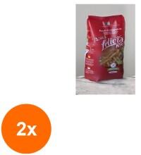 Molino Andriani Set 2 x Fusilli din Orez Integral, 250 g, Felicia