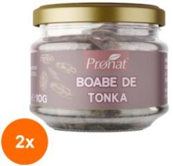 Pronat Glass Pack Set 2 x Boabe de Tonka, 10 g, Pronat