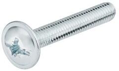 Rocast Surub Cap Bombat cu Saiba, Otel, Zincat - M4 X 25 (VR.7401.2011S)
