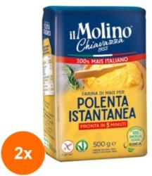 Chiavazza Set 2 x Faina de Porumb (Polenta) Chiavazza, 500 g