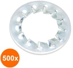 Rocast Set 500 x Saiba Elastica Crestaturi Interioare Forma I 6798 Otel Zincat-13 (COR-500x6798I13S)
