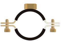 Rocast Colier Greu-Banda 25x2.5mm Protectie Cauciuc-2" 59-64 (CC24201S)