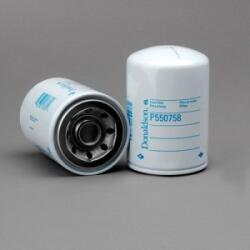 Donaldson Filtru Ulei P550758, Lungime 136 mm, Diam. Ext. 93 mm, Filet M24 x 1.5, Finetea 40 , Donaldson (P550758)