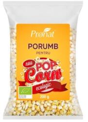 Pronat Foil Pack Porumb BIO pentru Popcorn, 200 g, Pronat