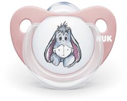 Nuk Силиконова залъгалка NUK - Disney, Магаре с кутия за стерилизиране, Розова, 0-6 m (10730275_Iori)