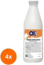 Ok Fix Set 4 x Amorsa pentru Perete Interior si Exterior Ok Fix, 1 l (ORP-4xPAC-00021)