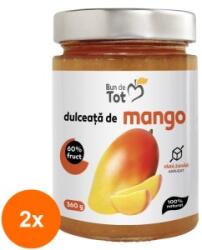 Bun de Tot Set 2 x Dulceata de Mango fara Zahar, 360 g, Bun de Tot