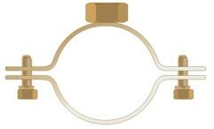 Rocast Colier Greu Piulita Dubla M10+12 Banda 25x2.5mm 31-36 1 (CMA21100S)