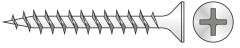 Rocast Surub Rigips Filet Pas Mare Tratat Termic Otel Fosfatat-3.9 X 35 (X01013935S)