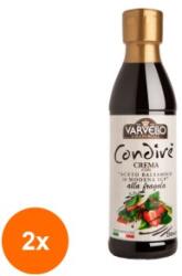 Varvello Set 2 x Crema de Otet Balsamic Capsuni, Varvello, 250 ml
