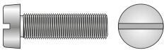 Rocast Surub Cap Cilindric Crestat 84 Otel Gr. 4.8 Zincat-M6 X 8 (0084468S)