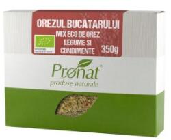 Pronat Foil Pack Mix BIO de Orez, Legume si Condimente, 350 g, Pronat