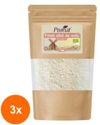 Pronat Zipp Pack Set 3 x Faina Alba Bio de Ovaz, Pronat, 500 g