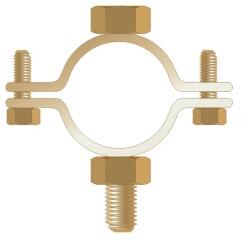 Rocast Colier Metalic Dublu Vertical-1.25" 38-44 (CM65114S)