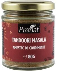 Pronat Glass Pack Amestec de Condimente, Tandoori Masala, 80 g, Pronat