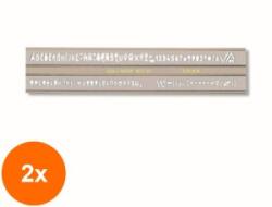 KOH-I-NOOR Set 2 x Sablon Litere si Cifre, 3.5 mm ISO (HOK-2xKH-K748 033)