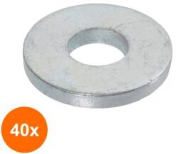 Rocast Set 40 x Saiba Plata Serie Grea DIN 6340 Otel 10.5 x 28 x 4 (COR-40x63400105284S)