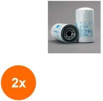 Donaldson Set 2 x Filtru Ulei P550520, Lungime 175 mm, Diam. Ext. 93 mm, Filet M27 x 2, Finetea 24 , Donaldson (RAJ-2xP550520)