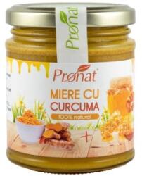 Pronat Glass Pack Miere cu Curcuma, 220 g, Pronat