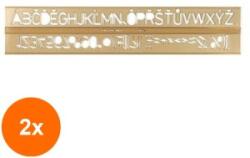 KOH-I-NOOR Set 2 x Sablon Litere si Cifre, 20 mm (HOK-2xKH-K748 014)
