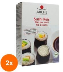 Arche Naturkuche - Asia Set 2 x Orez pentru Sushi, Bio, 500 g Arche