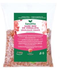 SanoVita Sare Roz de Himalaya Grunjoasa Iodata, Sanovita, 500 g