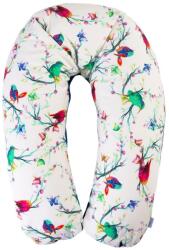  RELAX Pozícionáló Párna Hosszú 190cm Pamut Kötött Madarak