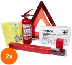 Prima Set 2 x Pachet Legislativ Auto Obligatoriu cu Trusa de Prim Ajutor, 1454din, Prima (TEV-2xVTR-1967-1454DIN)