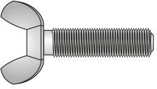 Schaefer-Peters Surub Fluture 316 Inox A2-M10 X 55 (031621055S)