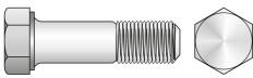 Schaefer-Peters Surub Cap Hexagonal Partial Filetat 931 Inox A2-M27 X 130 (0931227130S)