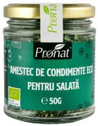 Pronat Glass Pack Amestec de Condimente BIO pentru Salata, 50 g, Pronat
