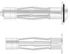 Index Dibluri Rigips Metal de Expansiune fara Surub M5x45 (I.INSI545S)