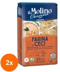Chiavazza Set 2 x Faina de Naut Chiavazza, 500 g