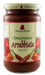 ZWERGENWIESE Sos BIO de Rosii, Arrabbiata, 340 g, Zwergenwiese