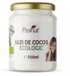 Pronat Glass Pack Ulei de Cocos RBD BIO, 500 ml, Pronat