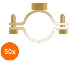 Rocast Set 50 x Colier Standard Piulita Dubla M8+M10 34 26-31 CM03034S (COR-50xCM03034S)