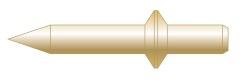 Schurmann and Hilleke Cui Bolt Standard 4x40-tratat termic Zincat 0.18504040S (0.18504040S)