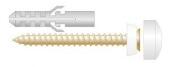 Rocast Dibluri pentru Oglinda Tip 2, Capac Metalic, Auriu, 3.5 x 35/5 (AA.10435036S)