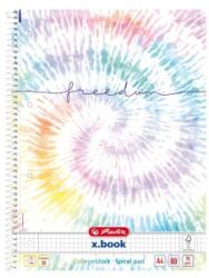 Pelikan Caiet A4 80 File, cu Spira, Matematica, Motiv New Batik Freedom (HRZ-50044115)