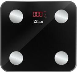 Zilan Cantar Electronic Persoane, Negru, 30 x 26 cm, Capacitate Maxima 180 kg, Sticla (ZLN-ZLN9007) Cantar baie
