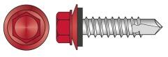 Rocast Surub Autoforant Cap Hex+saiba Epdm 14mm Otel Vopsit-4.8x16 R 5010 (7504S48167S)