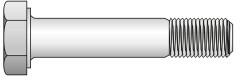 Rocast Surub Cap Hexagonal Ip Inalta Rezistenta 6914 Otel Gr. 10.9 Zincat-M30 X 125 (6914130125S)
