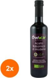 Joe and Co Set 2 x Otet Balsamic BIO Modena, 500 ml, Crudolio