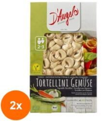 D'Angelo Set 2 x Cappelletti Bio cu Legume, D'Angelo Pasta, 250 g
