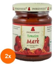 ZWERGENWIESE Set 2 x Pasta BIO de Tomate, 130 g, Zwergenwiese