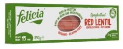 Felicia Bio Spaghete Bio din Linte Rosie, 250 g, Felicia